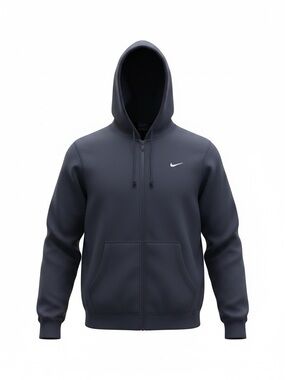 Nike Men's Zip-Up Hooded Performance Jacket - Navy